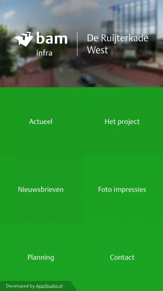 Zrzuty ekranu Reconstructie De Ruijterkade West