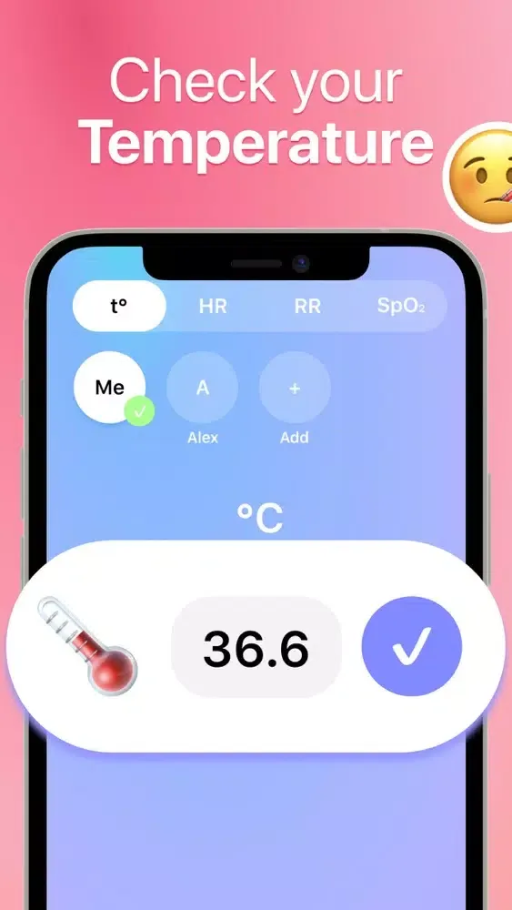 Body Temperature Tracker App應用截圖