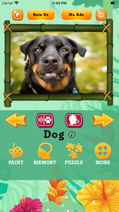 Zrzuty ekranu Animals Sounds - Learn Animals