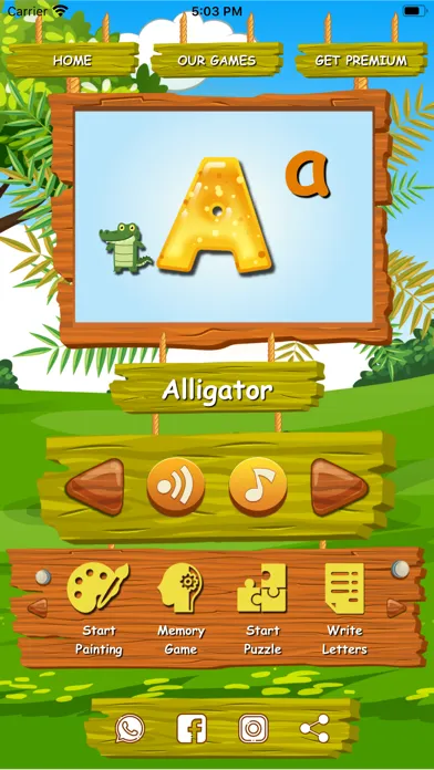 Captures d'écran de English Alphabet