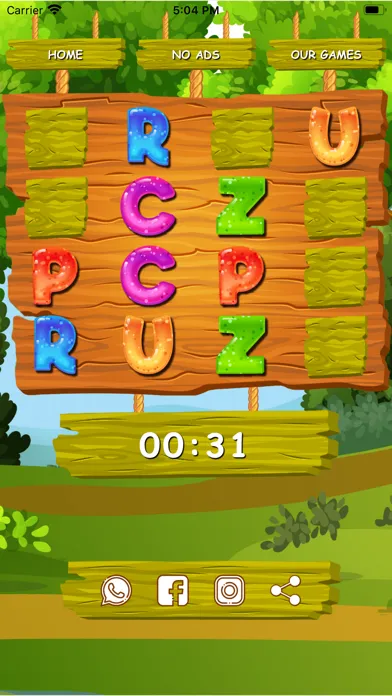 Captures d'écran de English Alphabet