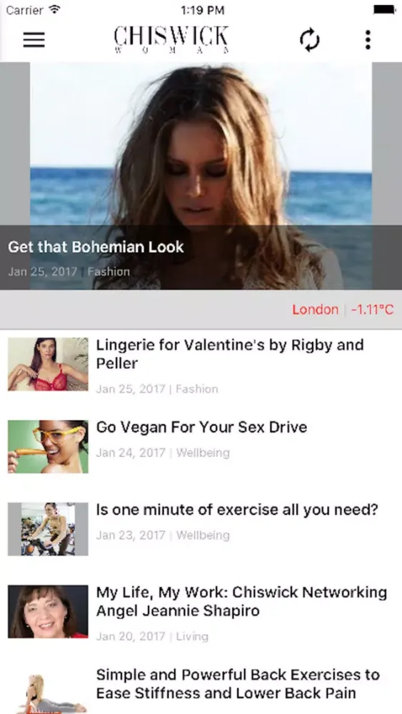 Captures d'écran de Chiswick Woman