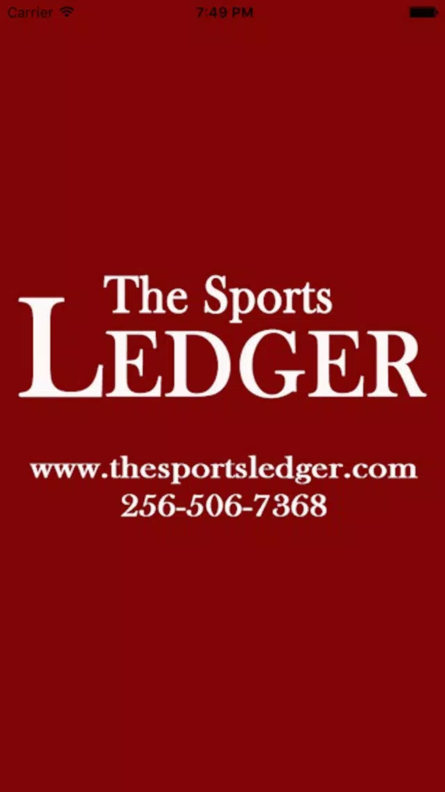 Ảnh chụp màn hình của Sports Ledger