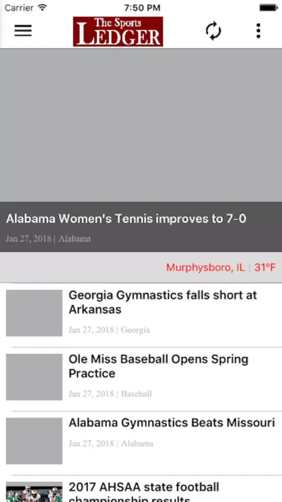 Capturas de pantalla de Sports Ledger