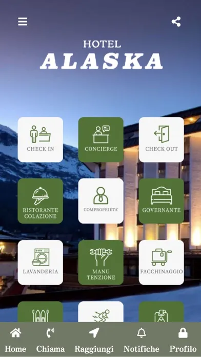 Capturas de pantalla de Hotel Alaska Cortina