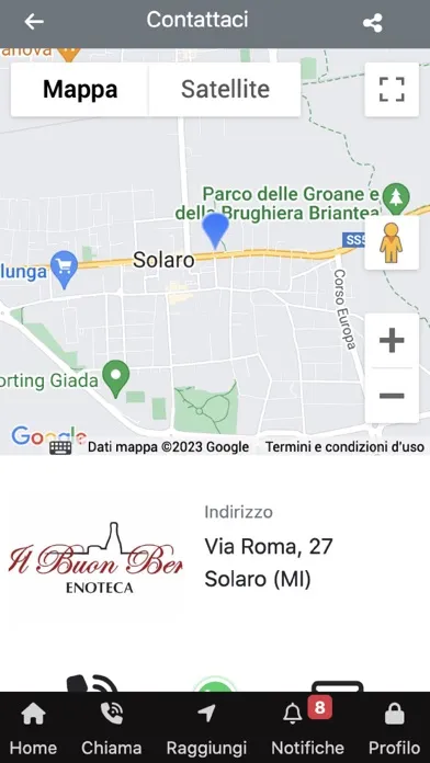 Tangkapan skrin Il Buon Bere