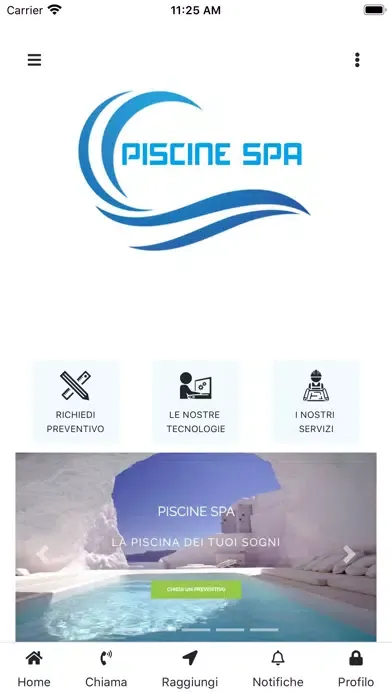 ภาพหน้าจอของ PiscineSpa