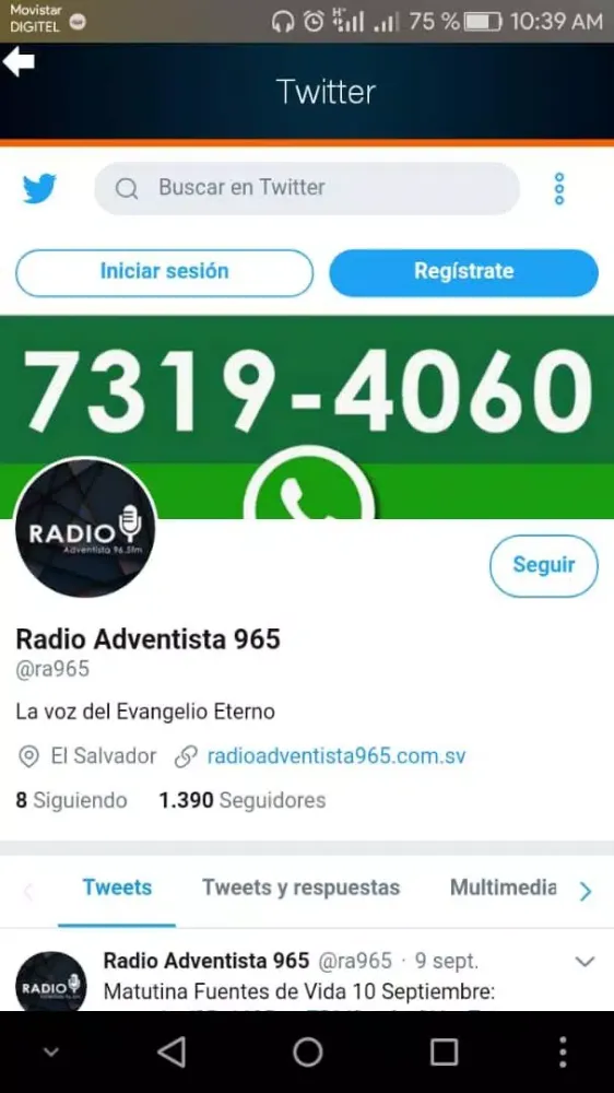 Radio Adventista 96.5 FM Screenshots