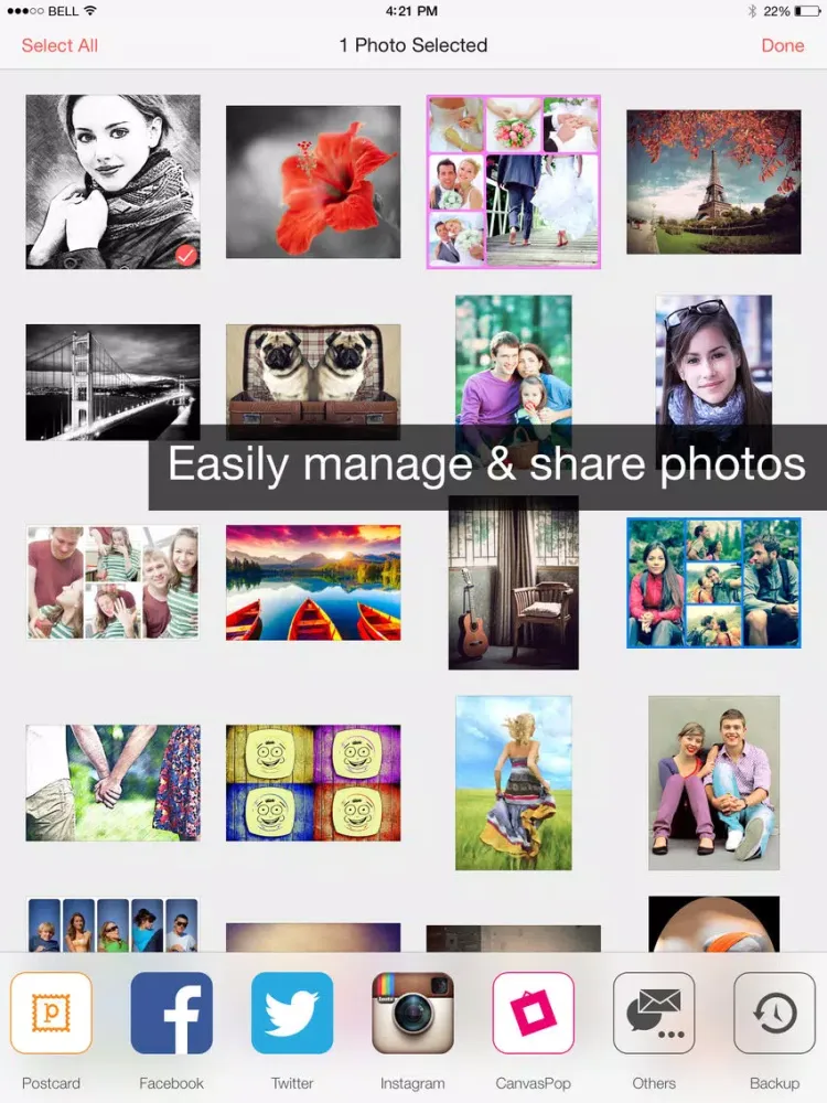 Insta Booth iPad  स्क्रीनशॉट