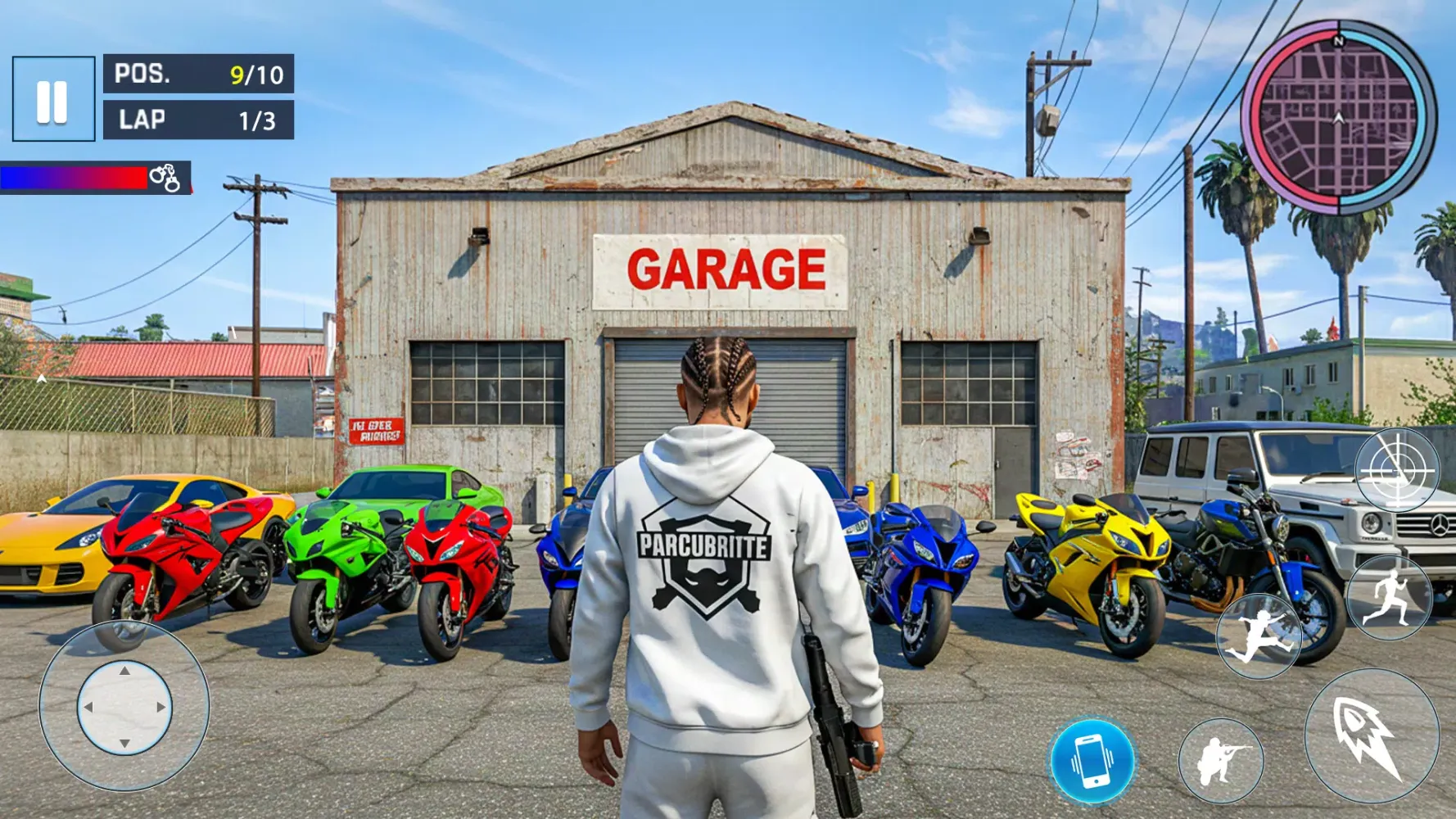 Capturas de tela do Indian Bike Drive Simulator 3D
