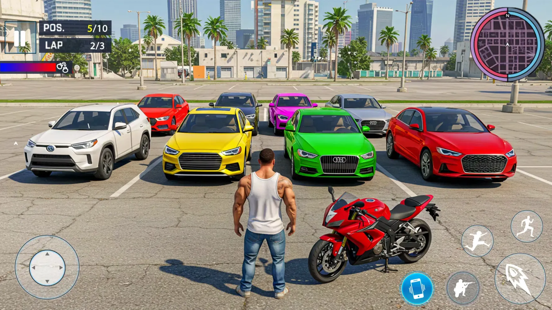 Capturas de tela do Indian Bike Drive Simulator 3D