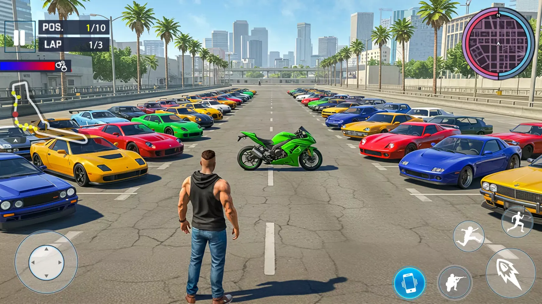Capturas de tela do Indian Bike Drive Simulator 3D