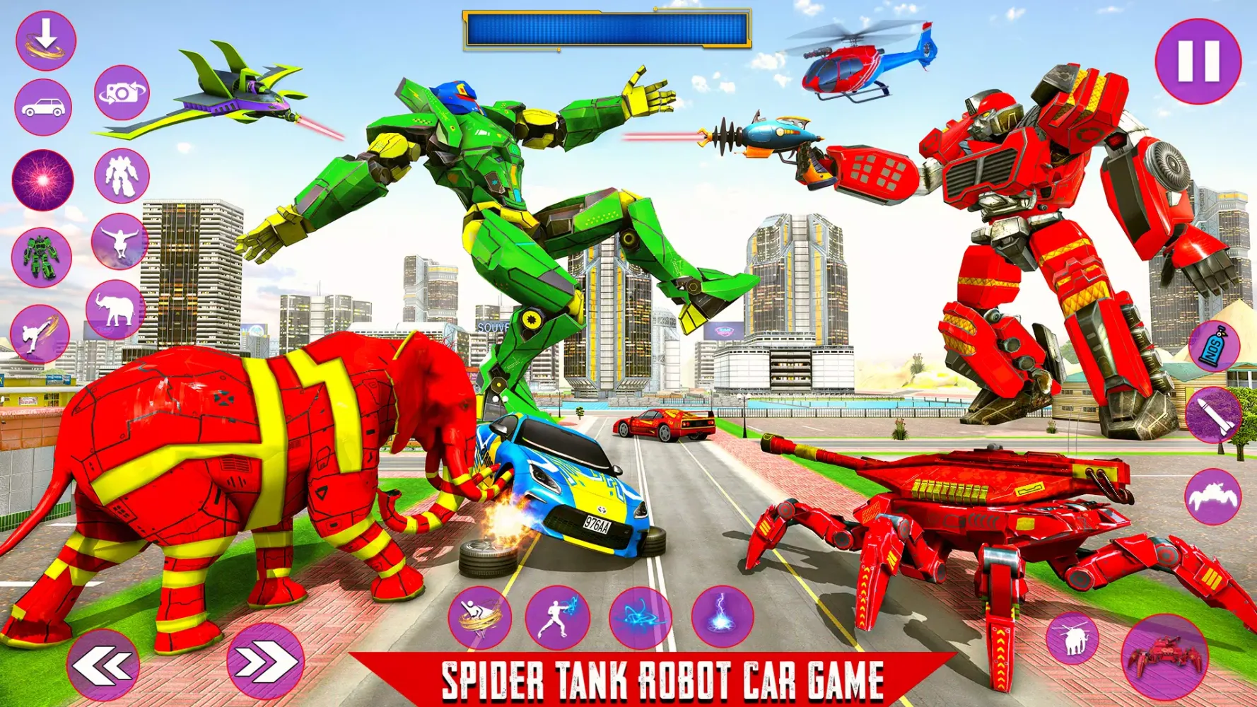 Spider Mech Wars - Robot Game Screenshots