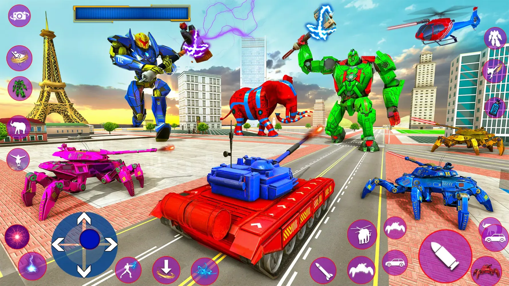 Spider Mech Wars - Robot Game Screenshots