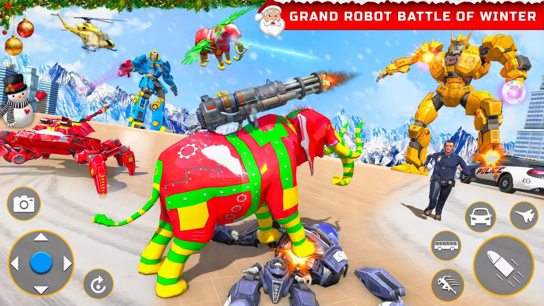 Spider Mech Wars - Robot Game Screenshots