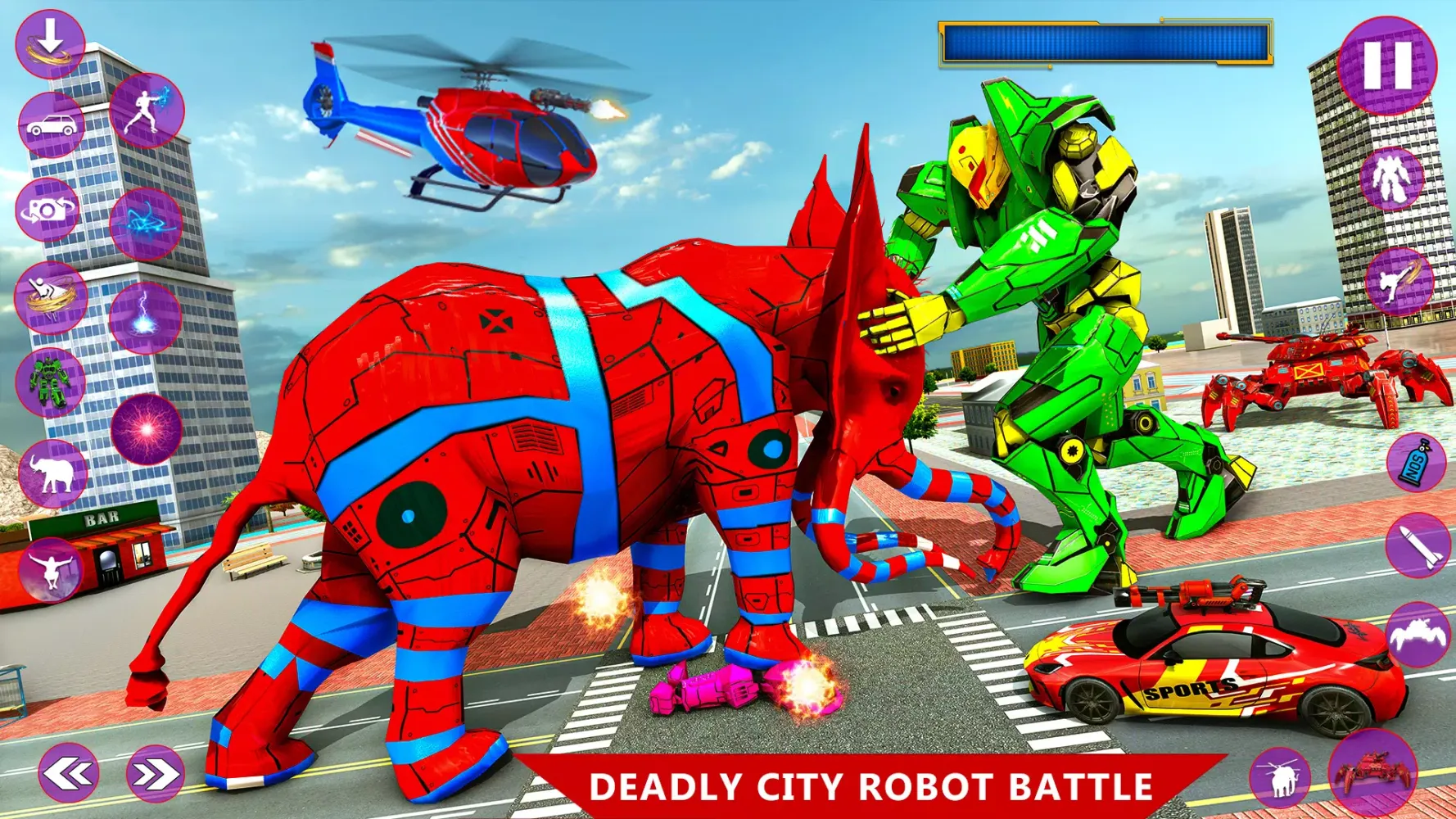 Spider Mech Wars - Robot Game Screenshots