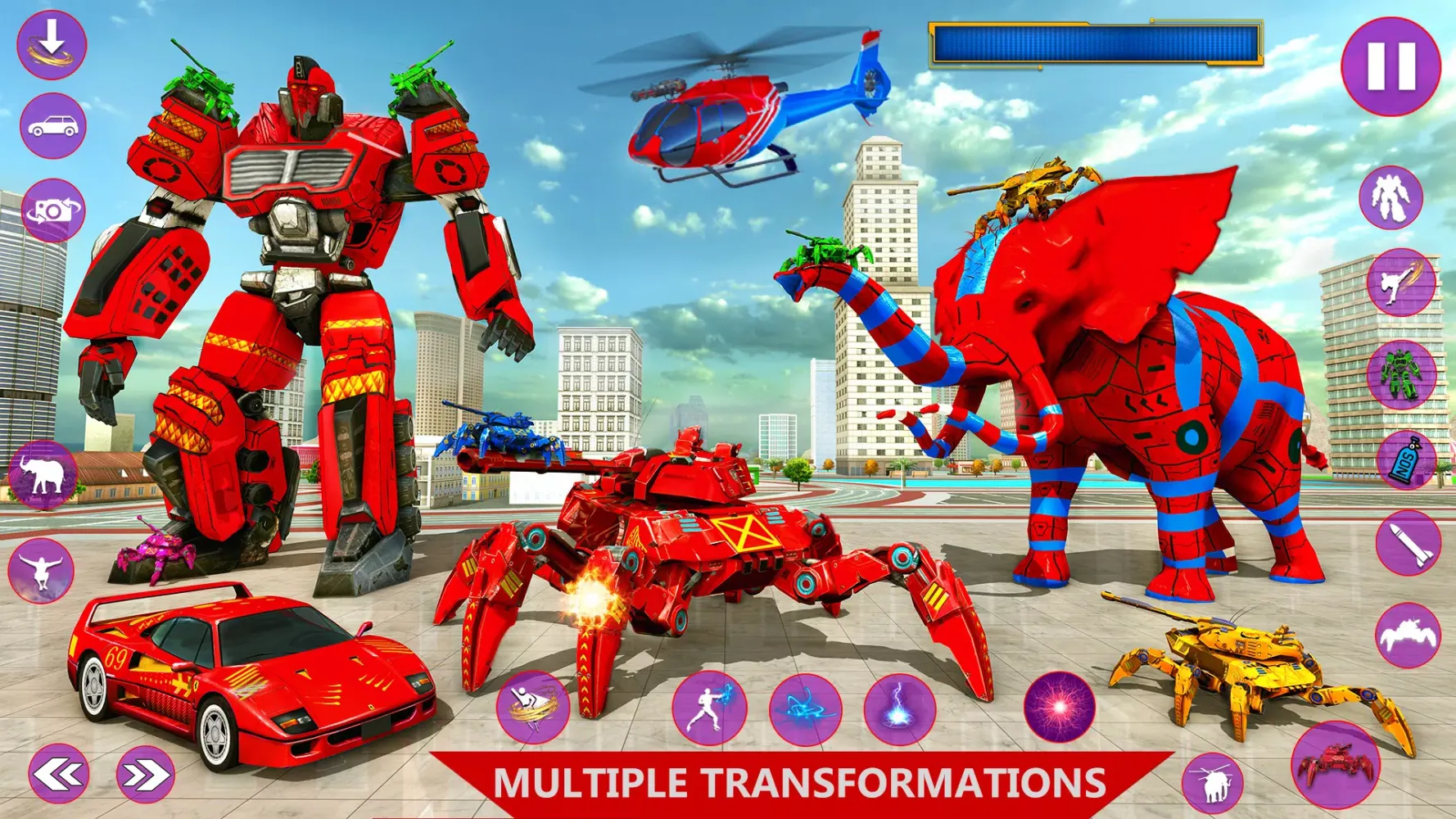 Spider Mech Wars - Robot Game Screenshots