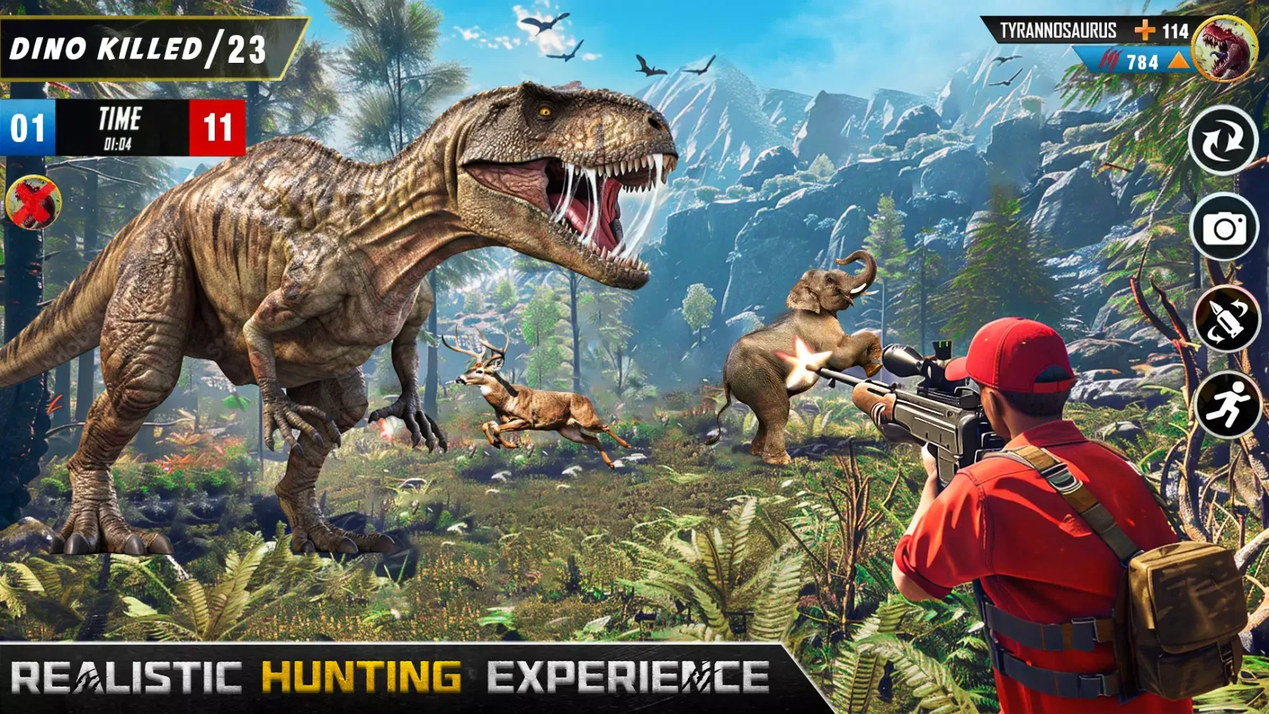 Wild Shooter 3D Hunting Games 스크린샷