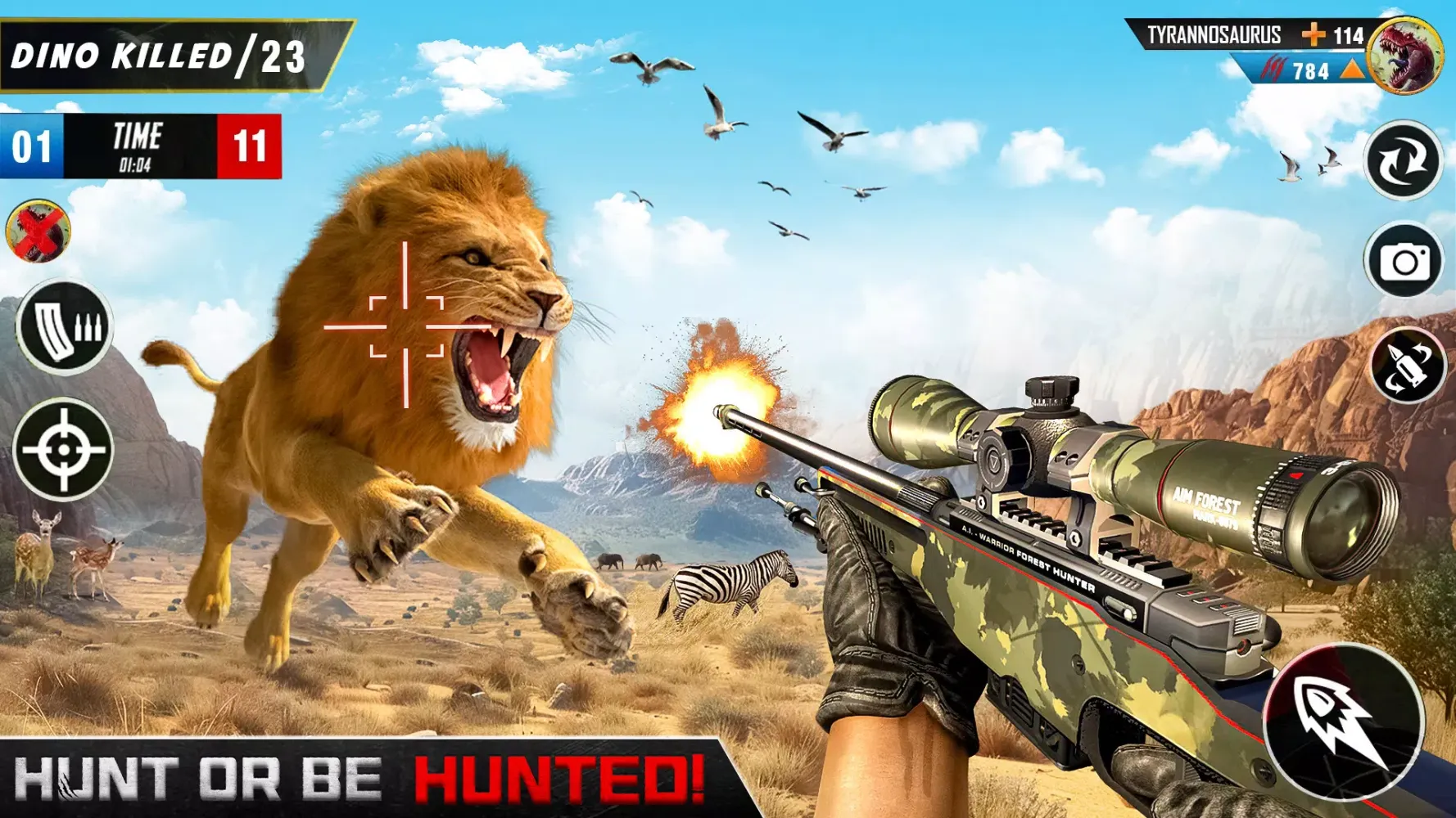 Wild Shooter 3D Hunting Games 스크린샷