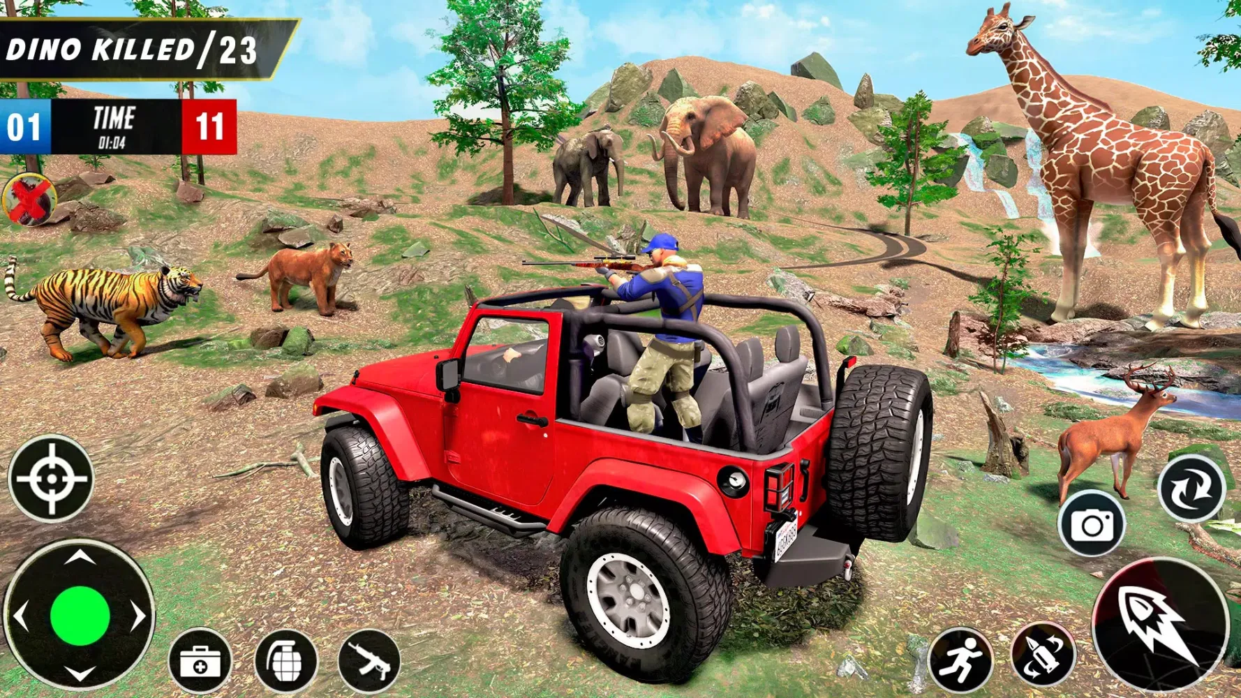 Wild Shooter 3D Hunting Games 스크린샷