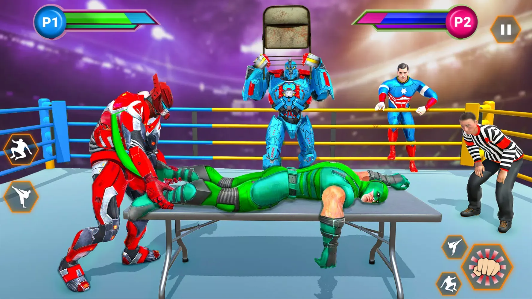Robot Boxing Games: Ring Fight Screenshots