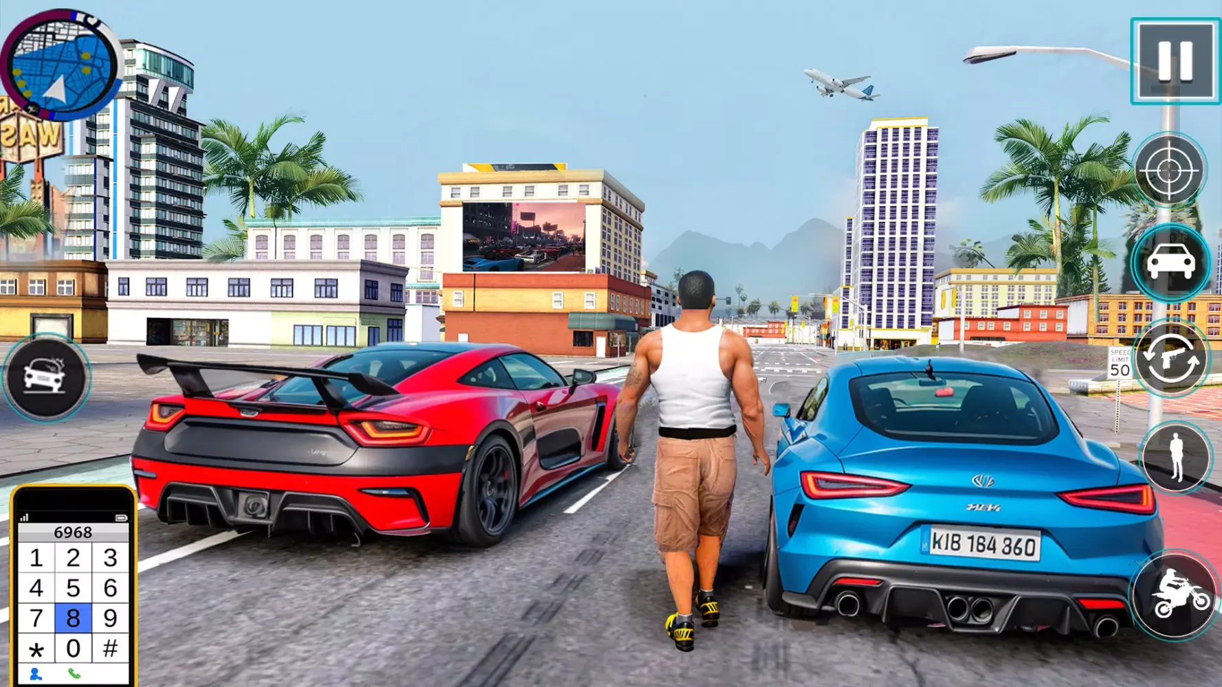 Capturas de tela do City Driving Car Simulator 3D