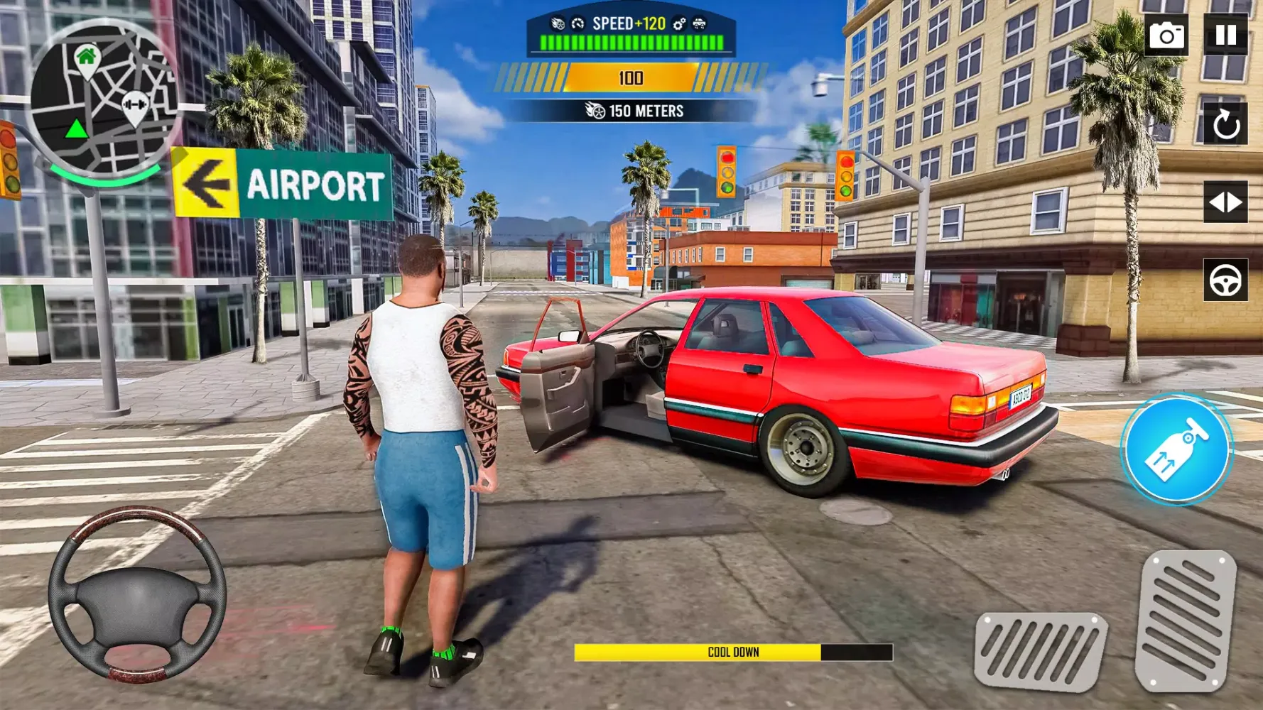 Capturas de tela do City Driving Car Simulator 3D