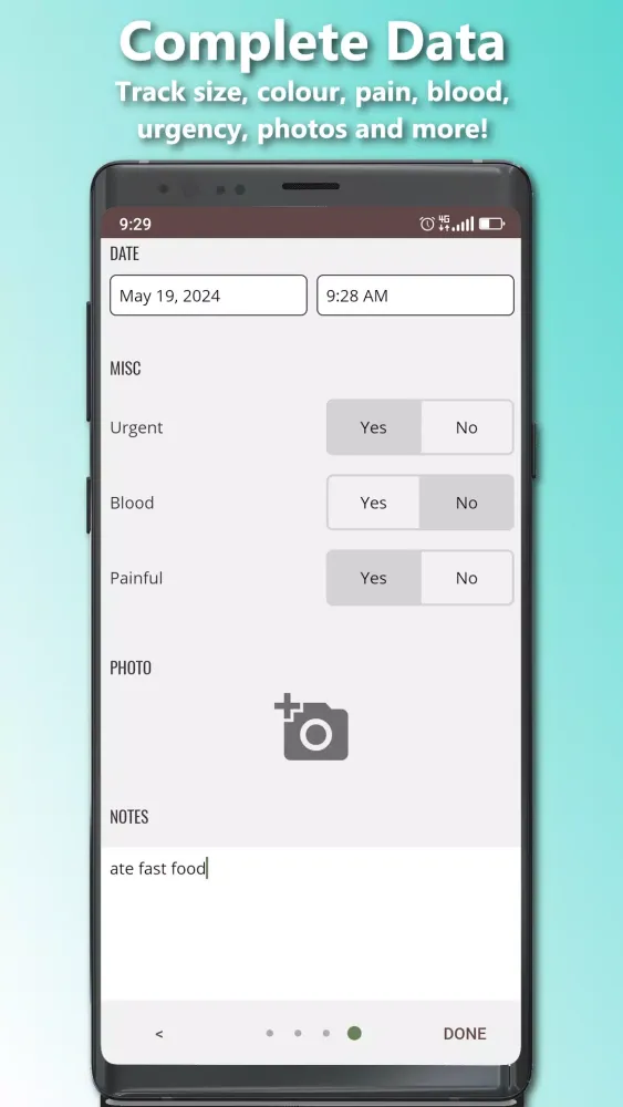 Poop Tracker Screenshots