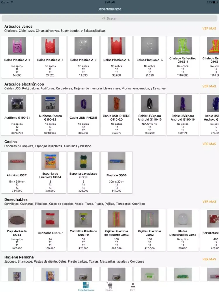 Ảnh chụp màn hình của Promayor iPad 