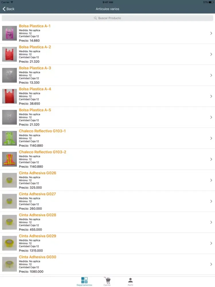 Ảnh chụp màn hình của Promayor iPad 