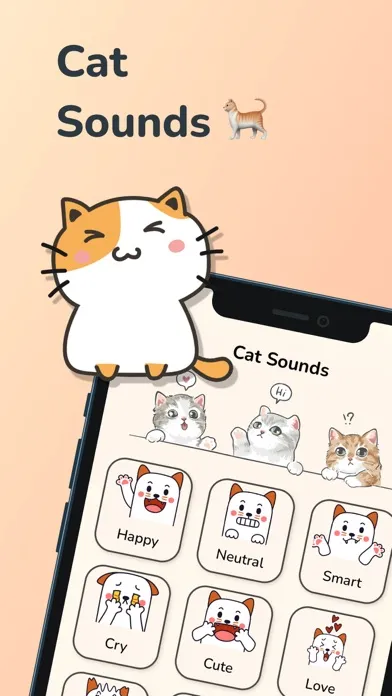 Tangkapan layar Cat Translator pet meow sound
