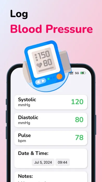 تصاویر Pulso Monitor Pulse Rate App
