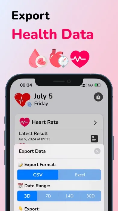 تصاویر Pulso Monitor Pulse Rate App