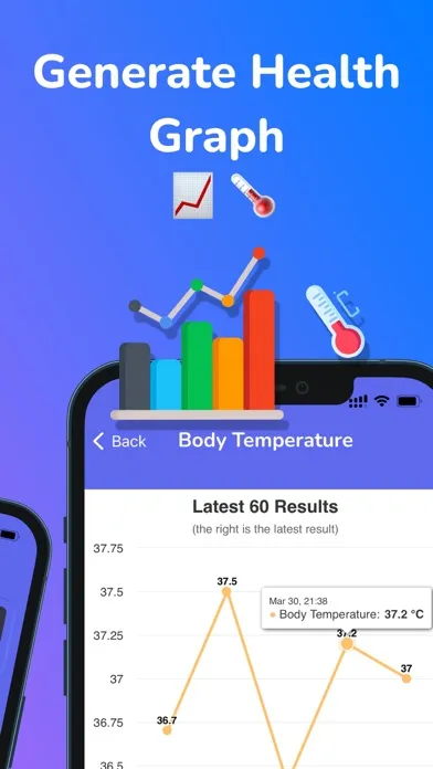 تصاویر Log Body Temperature App fever
