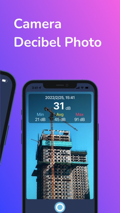 Sound Decibel Reader dba meter Screenshots