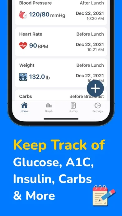 Blood Glucose Tracker Monitor應用截圖