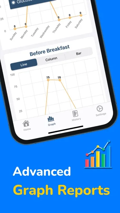 Blood Glucose Tracker Monitor應用截圖