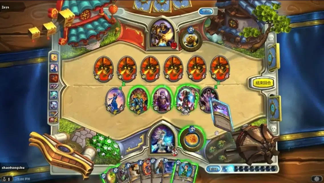 Capturas de tela do REP for Hearthstone!
