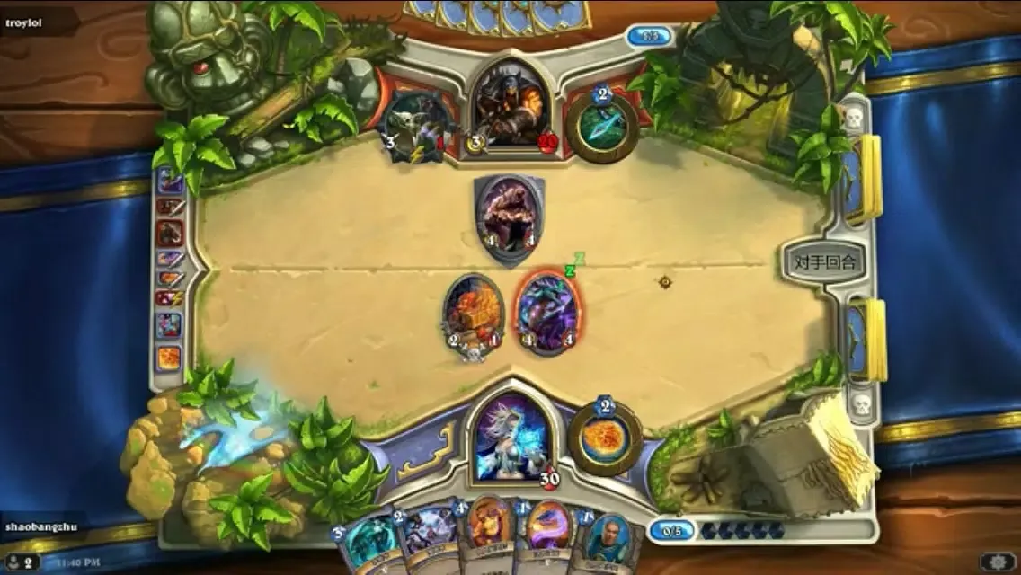 Capturas de tela do REP for Hearthstone!