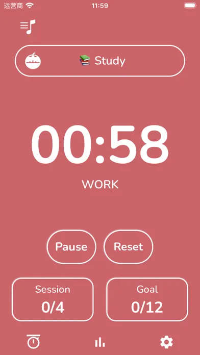 Focus Timer Pomodoro Technique應用截圖