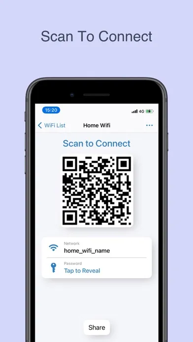 Tangkapan layar Wifi Share: internet & hotspot