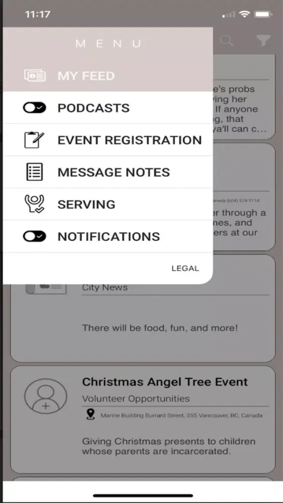 Screenshot di Vista AG