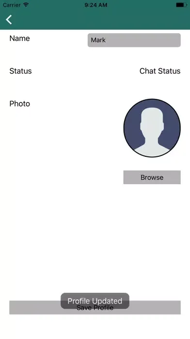 Screenshot di whatspoof fake chat