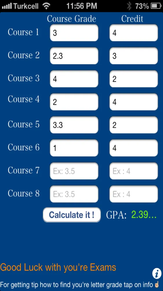 GPA Calculator USA应用截图
