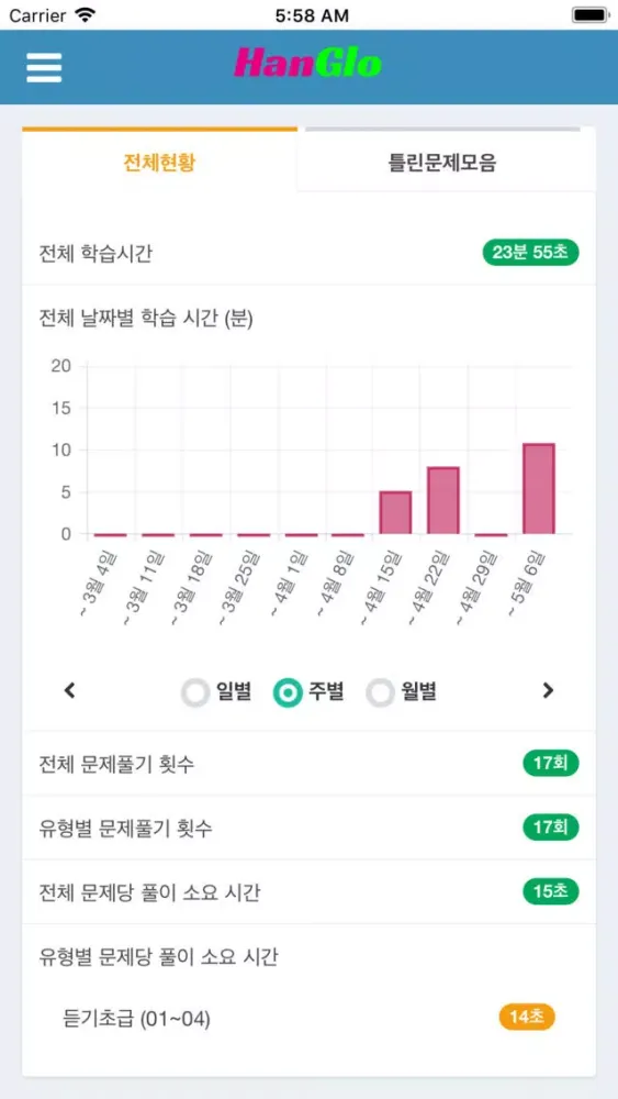 HanGlo : 한글로! TOPIK 트레이닝 Screenshots