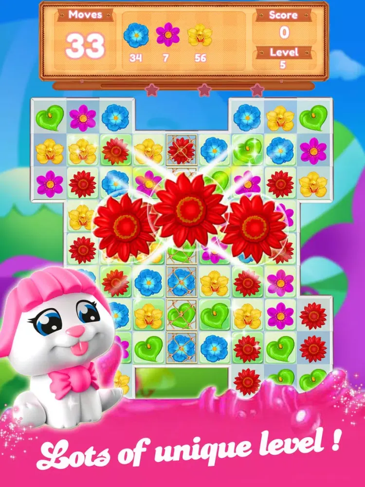 Capturas de pantalla de Blossom Blooming: Match & Switch Fever iPad 