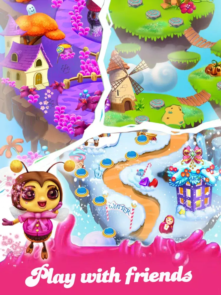 Capturas de pantalla de Blossom Blooming: Match & Switch Fever iPad 