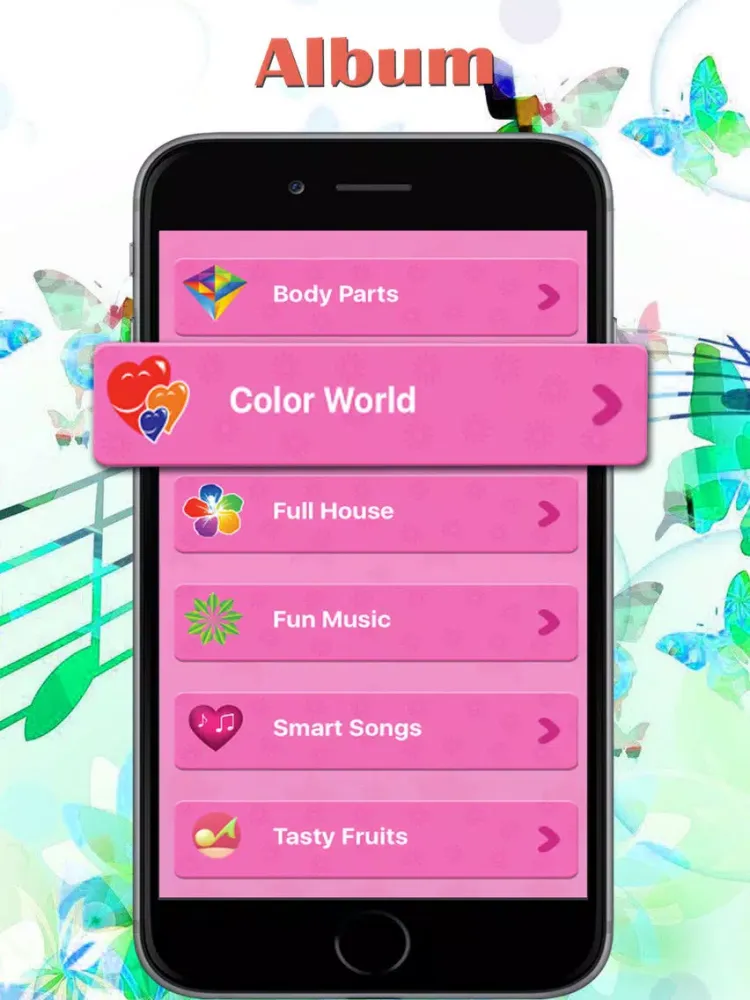 Kids Songs Nursery Rhymes Collection iPad  Screenshots