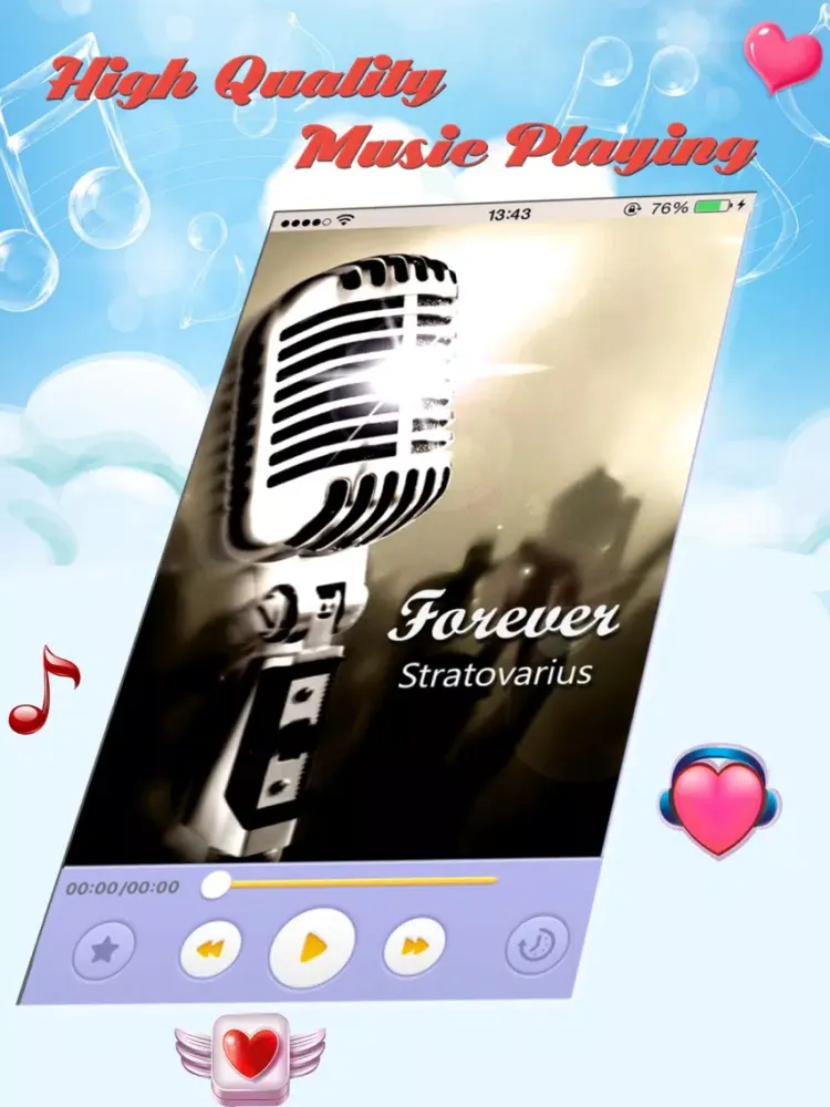 Captures d'écran de Romantic - Love Music Playlist iPad 