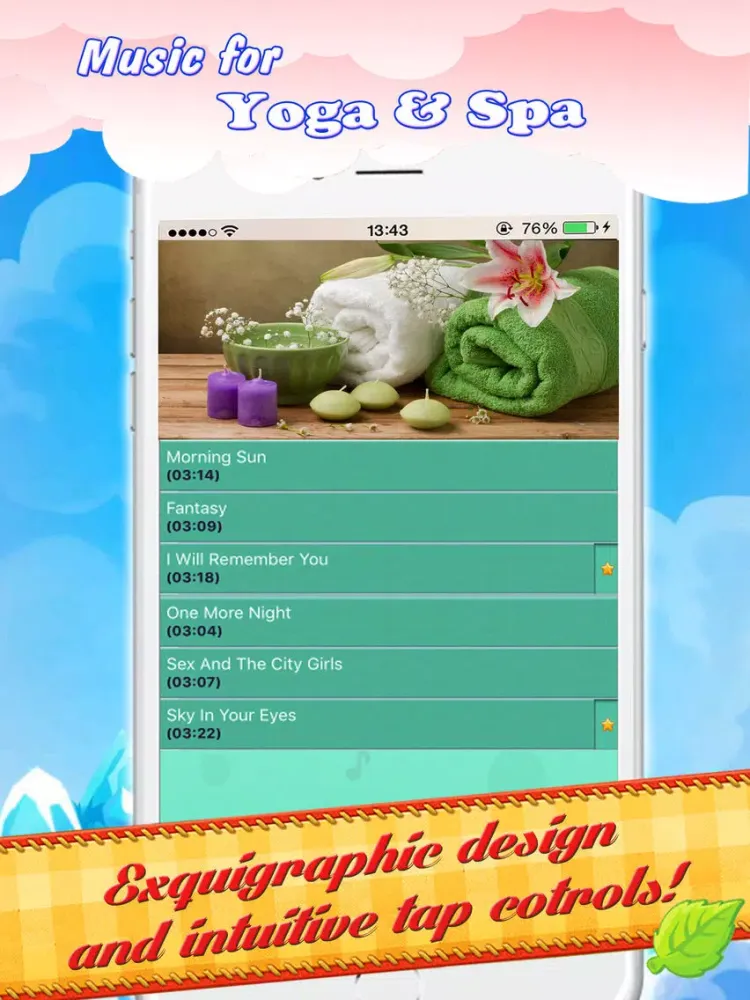 ภาพหน้าจอของ Relaxation music - Sleep Meditation Yoga iPad 